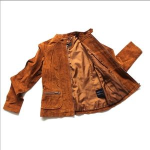 Bernardo 100% Suede Moto Jacket